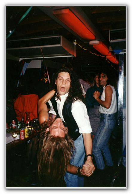 DJ with friends Sean and Critter circa 1991